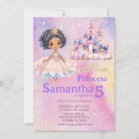 Princesa Castle African American Birthday