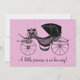 Convite Princesa Chá de fraldas