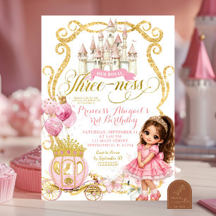 Convite Princesa Espanhola Mexicana Realeza Quintessência