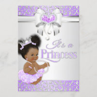 Princesa Lilac e Diamante Prateado Afro-Americana