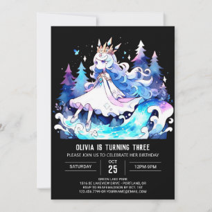 Convite Princesa Personalizada Aniversário