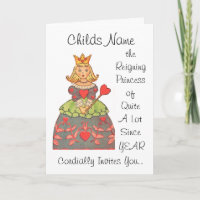 Princesa reinante do Concurso de Bastante Aniversá