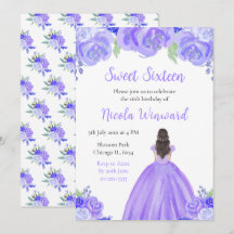 Princesa Roxo-Purple-Hair-Brown Sweet Sessenta