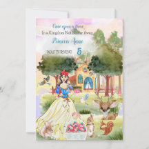Princesa Snowy Birthday - Concurso
