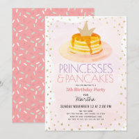 Princesas e Panquecas, Dourada Rosa, Aniversário