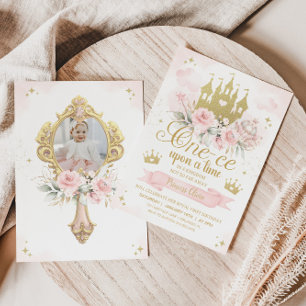 Convite PRINCESS Birthday - primeiro aniversario de Convit