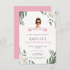 Convite Princess Diaries 30th Birthday milenial