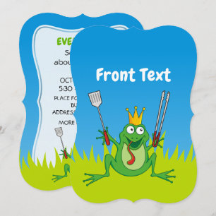 Convite Príncipe CHURRASCO