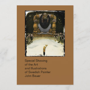 Convite Príncipe com o rei do troll