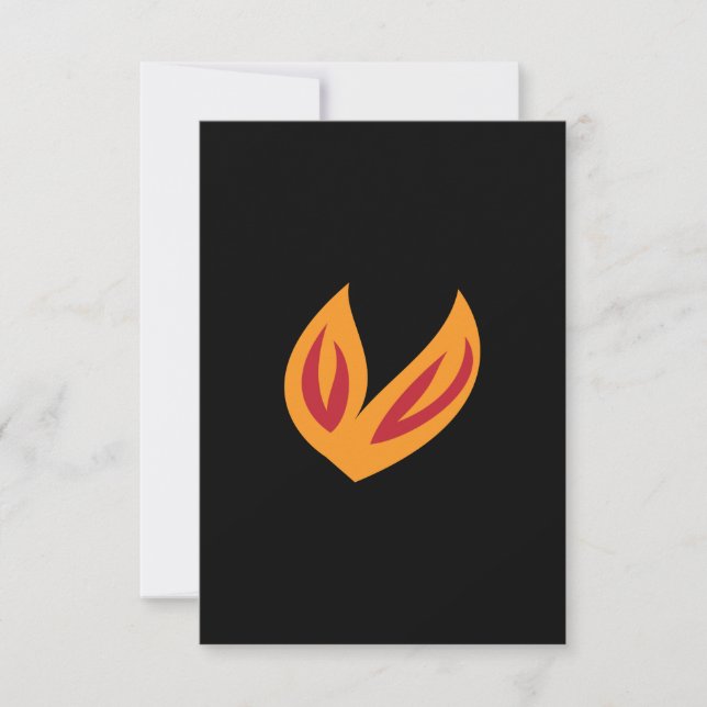 Convite Princípios Básicos de Casamento Elegante | Verão e (Frente)