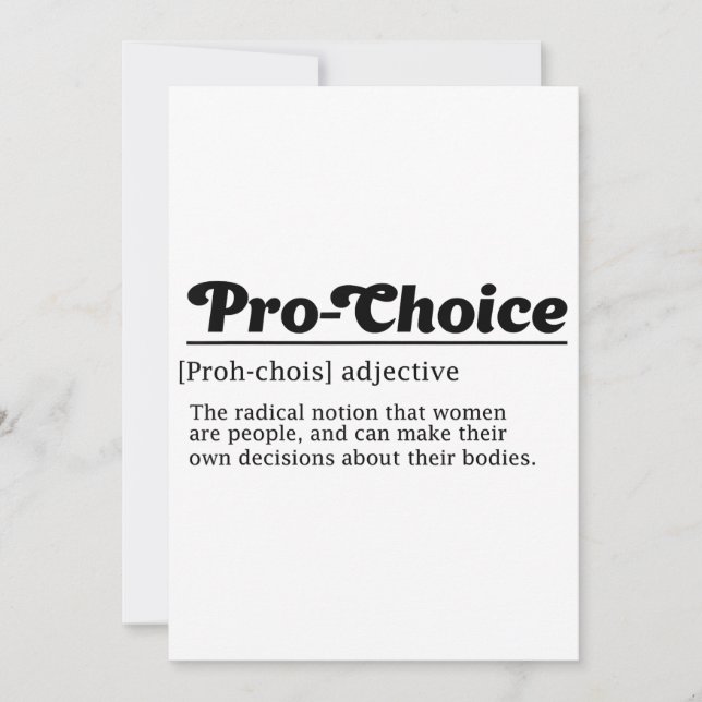 Convite Pró-escolha, Mulheres Direitos Reprodutivos, Abort (Frente)