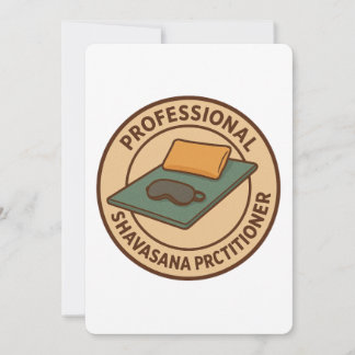 Convite Pro Shavasana Practitioner