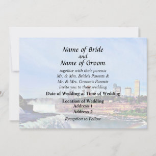 Convite Produtos de Casamento Niagara Falls - Sob o Arco-Í