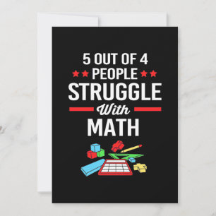 Convite Professor De Matemática 5 Em 4 Pessoas