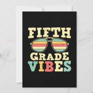 Convite Professor do 5º ano Vibes do Quinto Ano