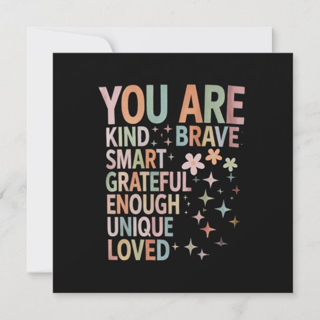 Convite Professor Motivational First Day Back to School (Frente)