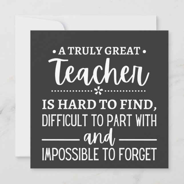 Convite Professor verdadeiramente Excelente (Frente)