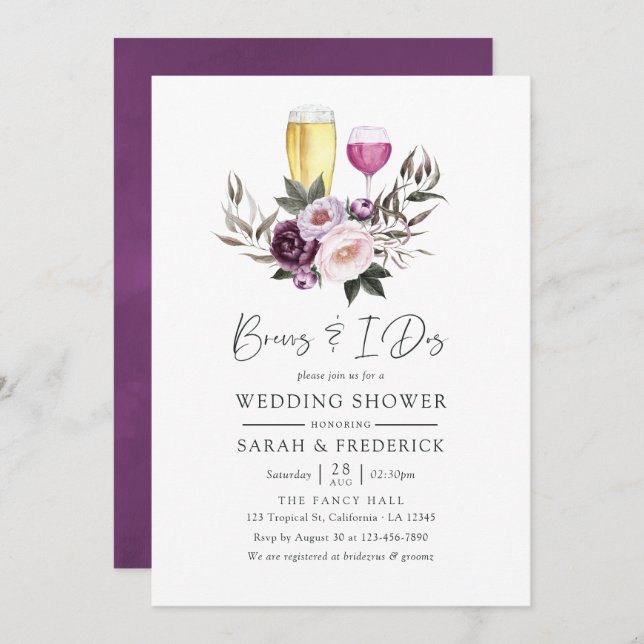 Convite Profundo Velvet Fala Antes Do I Dos (Frente/Verso)