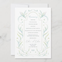 Programa de Casamento de Folhas Verdes