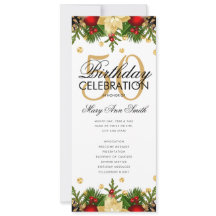 Programa de Festa de aniversário 50 Feriados Doura