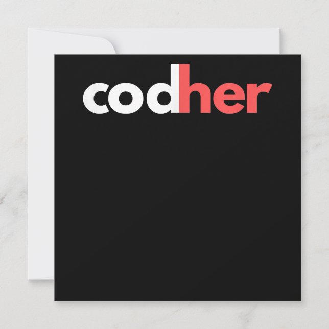 Convite Programadora da Codher Women Stem Engenheiro Amant (Frente)