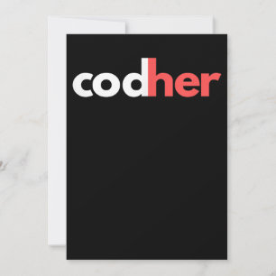 Convite Programadora da Codher Women Stem Engenheiros