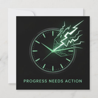 Convite Progresso Precisa de Ação