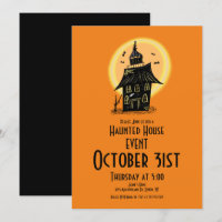 Projeto de Casa Assombrada de Halloween Desenhado 