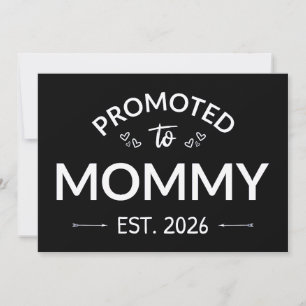 Convite Promovida a Mamãe Est. 2026 II