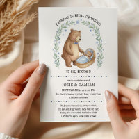 Promovido a Irmão Mais Velho Urso de Pelúcia Baby 