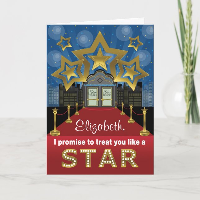 Convite Promposal Prom Date Invitation Red Carpet Add Name (Frente)