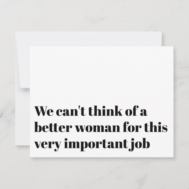 Convite Proposta de Oficiante Engraçado Casar Conosco Conv (Frente)