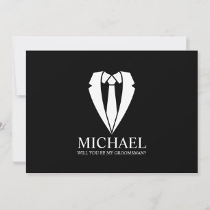 Convite Proposta de Padrinho de casamento Personalizado de