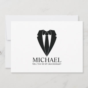 Convite Proposta de Padrinho de casamento Personalizado de