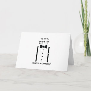 Convite Proposta de Padrinho de casamento Personalizado de