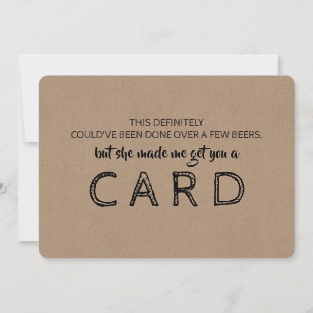 Convite Proposta de PADRINHO engraçada (Frente)