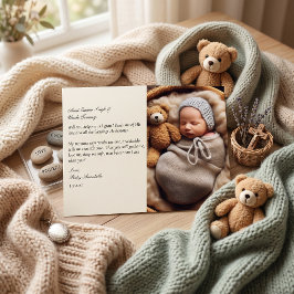 Convite Proposta de Padrinho Poema Fofo Personalizado