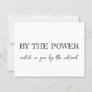 Convite Proposta Oficiais Humorística: "Us Casados Únicos"