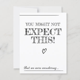 Convite Proposta oficial.Você nos casado?