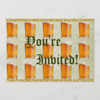 Convite Prost De Cervejas De Oktoberfest