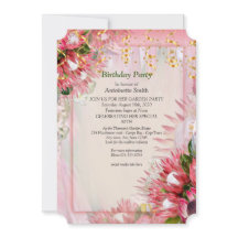 Protea - Flor Estrelitzia Aniversário