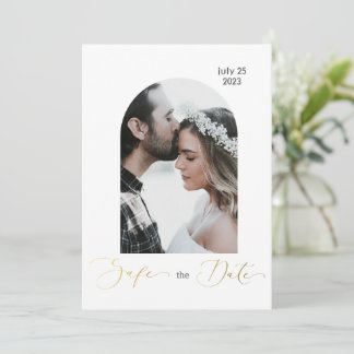 Convite Proteger a foto da data, script de ouro