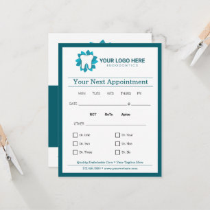 Convite Próximo Compromisso de Endodontica Editável