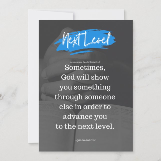 Convite Próximo Nível de Cotação ISD (Frente)