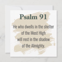 Convite Psalm 91 Scripture Card – Print or Download