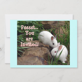 Convite Psst, você está convidado!