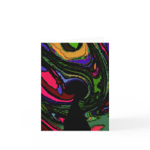 Psychedelic Keyhole ~ Cards / Invitations