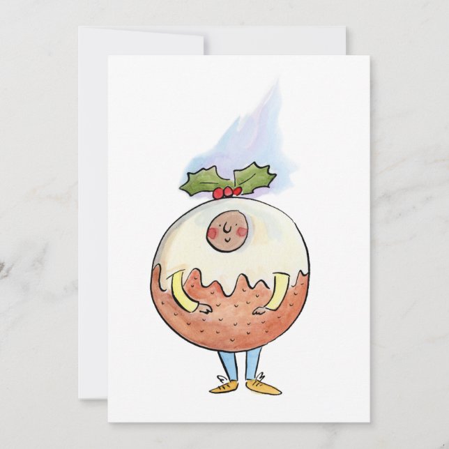 Convite Pudim de Natal (Frente)