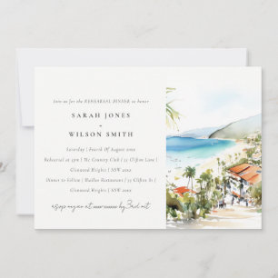 Convite Puerto Vallarta México Jantar de Ensaios em Aquare