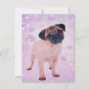 Convite Pug Dog